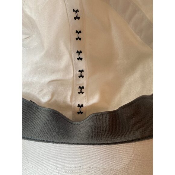 White Under Armor Hat Cap Adjustable - Picture 5 of 5